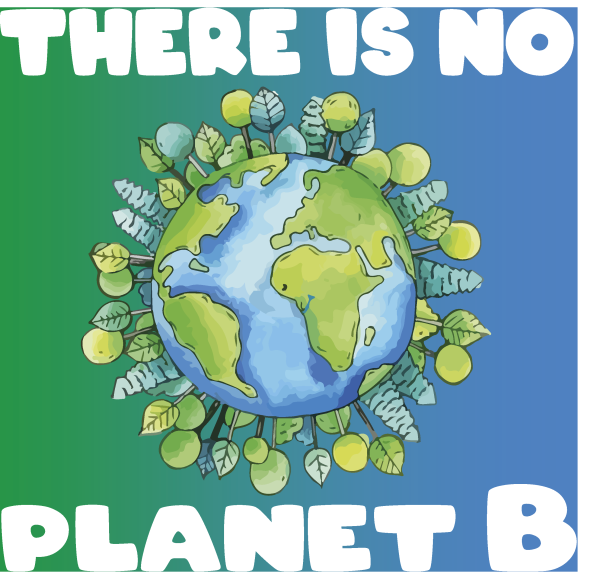 Торбичка "No Planet B" 